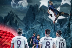 manbetx万博体育-拜仁发布战国米海报：格雷茨卡、凯恩、萨内出镜