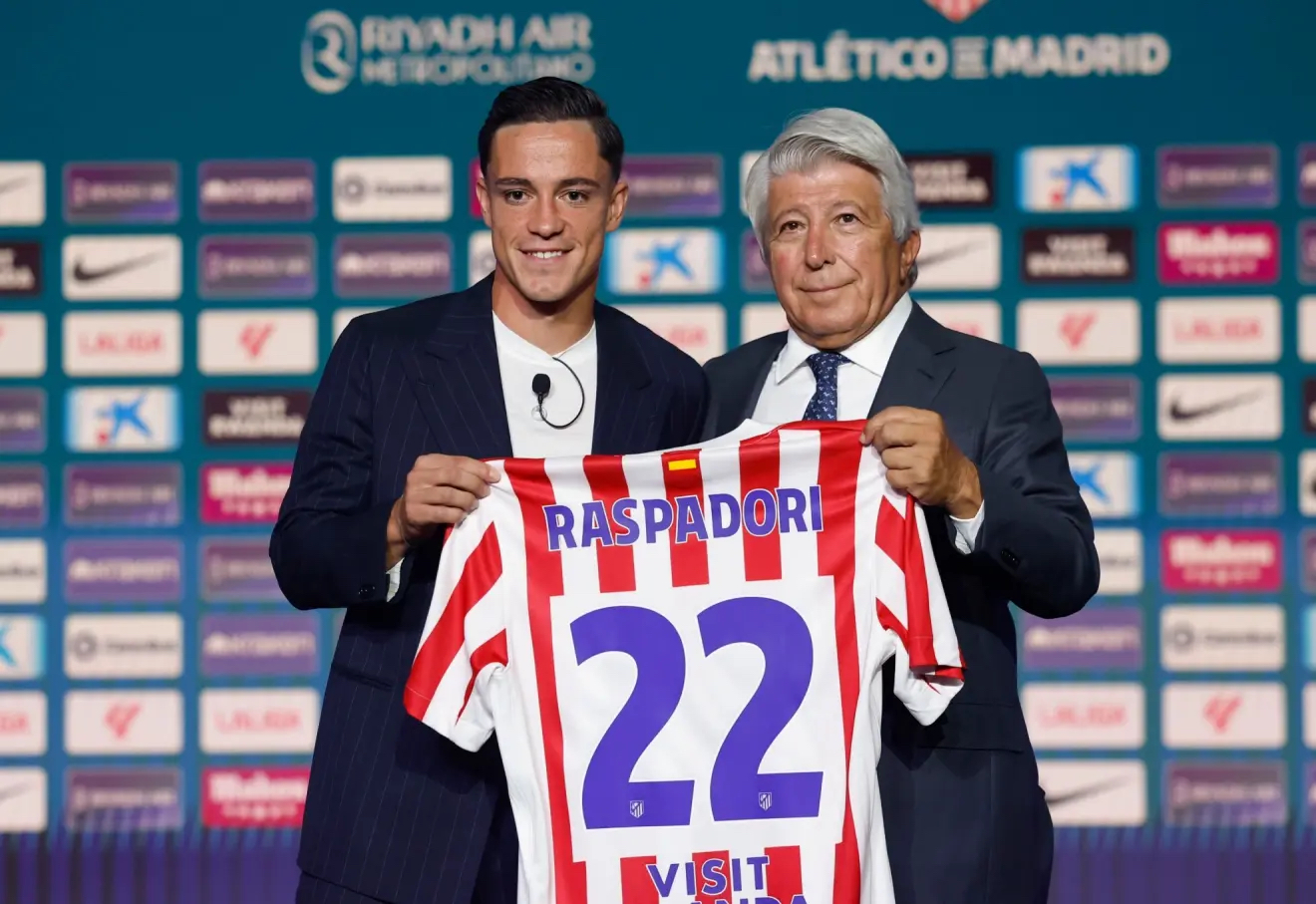 manbetx万博官网-拉斯帕多里:马竞在意大利被视为顶级队,被西蒙尼认可很自豪